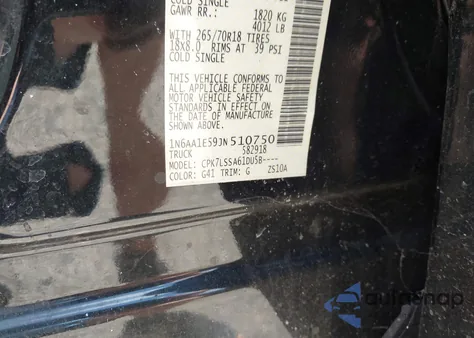 2018 Nissan Titan Sv from USA, damaged, VIN 1N6AA1E59JN510750